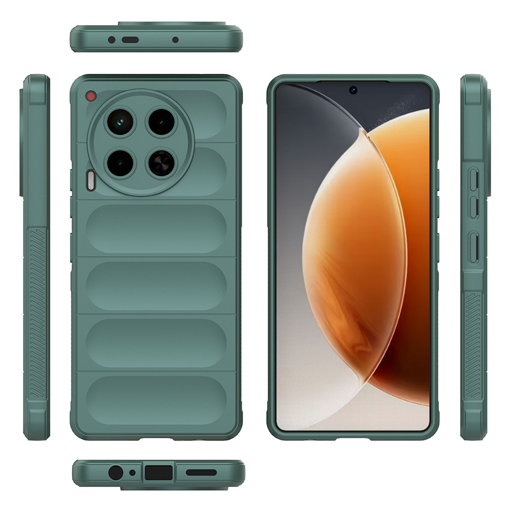 Tecno Spark 30 4G Uyumlu Kılıf Esnek TPU Oyuklu Arka Yüzey Tasarımlı Zore Etnik Silikon Kapak - 6