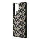 Samsung Galaxy S25 Ultra Uyumlu Kılıf DKNY Orjinal Lisanslı M-safe Şarj Özellikli 3D Yazılı Grid Pattern Kapak - 4