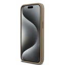 Apple iPhone 15 Pro Max Uyumlu Kılıf DKNY Orjinal Lisanslı M-safe Şarj Özellikli 3D Yazılı Grid Pattern Kapak - 11