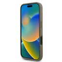 Apple iPhone 16 Uyumlu Kılıf DKNY Orjinal Lisanslı M-safe Şarj Özellikli 3D Yazılı Grid Pattern Kapak - 4