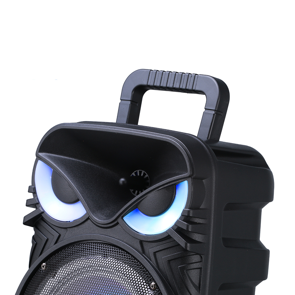Zore PK-17 FM Radyolu Mikrofonlu RGB TWS 8 inç Stereo Bass Kablosuz Karaoke Hoparlör - 3