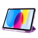 Apple iPad 11.Nesil 2025 Uyumlu Zore Smart Cover Kalem Bölmeli Standlı 1-1 Kılıf - 6
