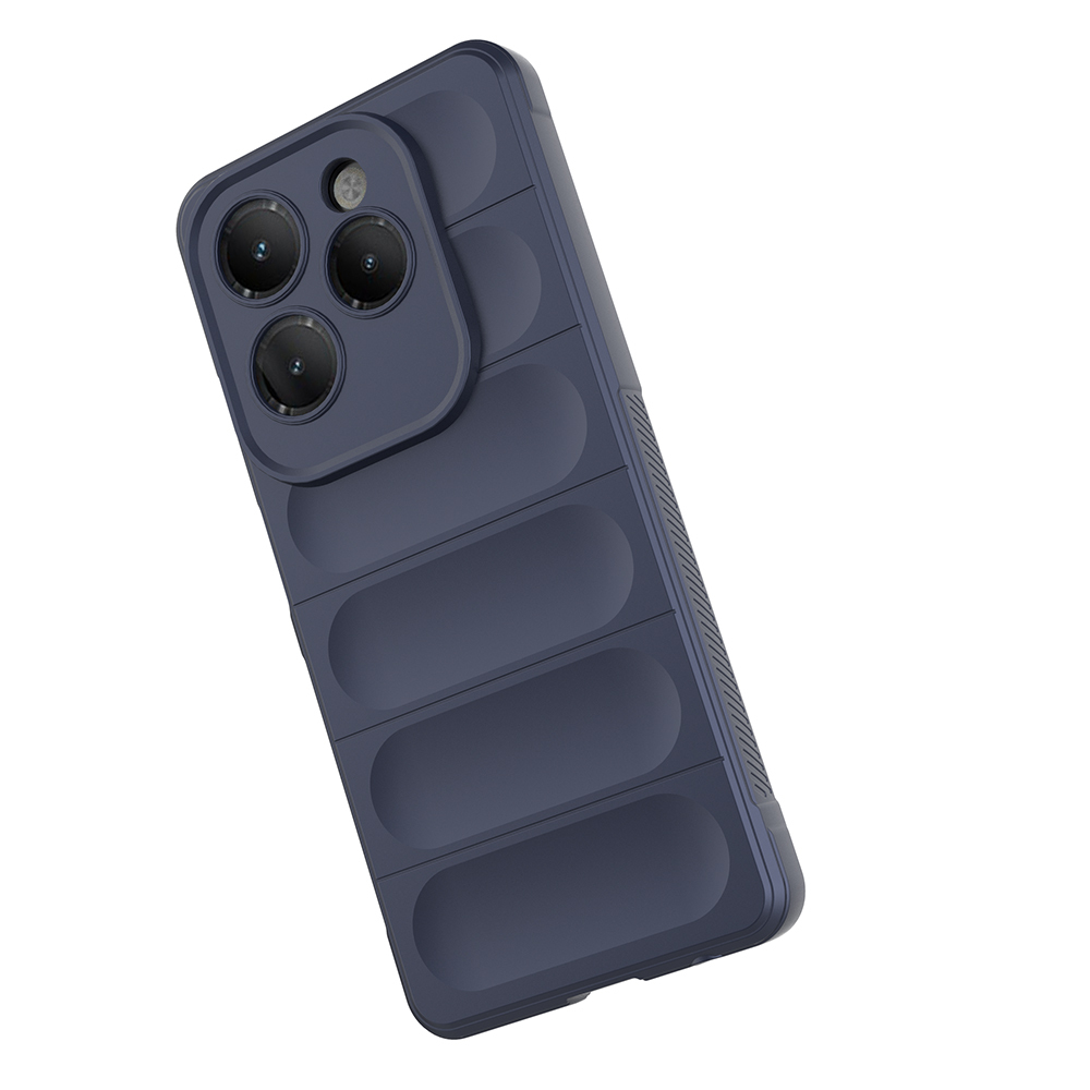 Infinix Hot 40 Uyumlu Kılıf Esnek TPU Oyuklu Arka Yüzey Tasarımlı Zore Etnik Silikon Kapak - 5
