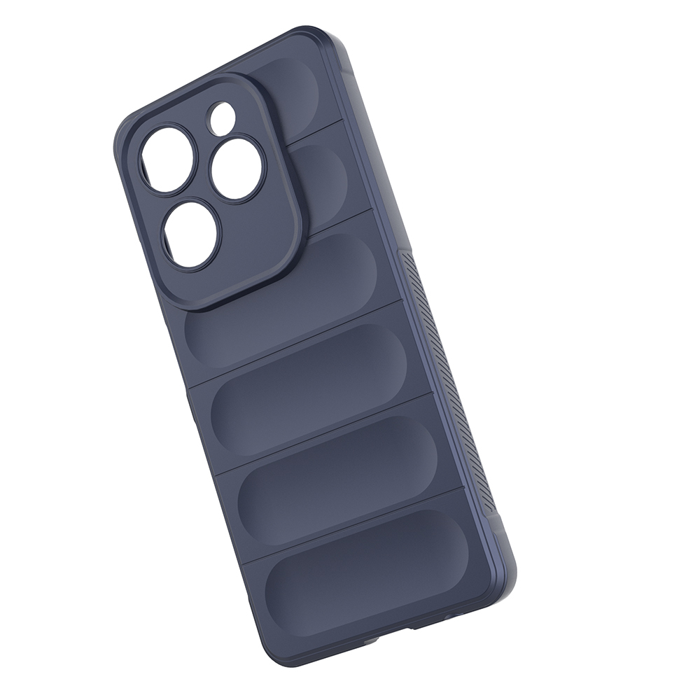 Infinix Hot 40 Uyumlu Kılıf Esnek TPU Oyuklu Arka Yüzey Tasarımlı Zore Etnik Silikon Kapak - 6