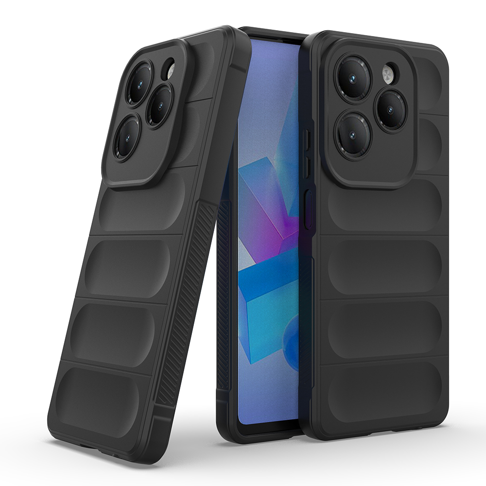 Infinix Hot 40 Uyumlu Kılıf Esnek TPU Oyuklu Arka Yüzey Tasarımlı Zore Etnik Silikon Kapak - 8