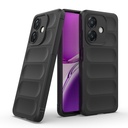 Oppo A3 Uyumlu Kılıf Esnek TPU Oyuklu Arka Yüzey Tasarımlı Zore Etnik Silikon Kapak - 7