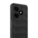 Tecno Spark 20 Uyumlu Kılıf Esnek TPU Oyuklu Arka Yüzey Tasarımlı Zore Etnik Silikon Kapak - 3