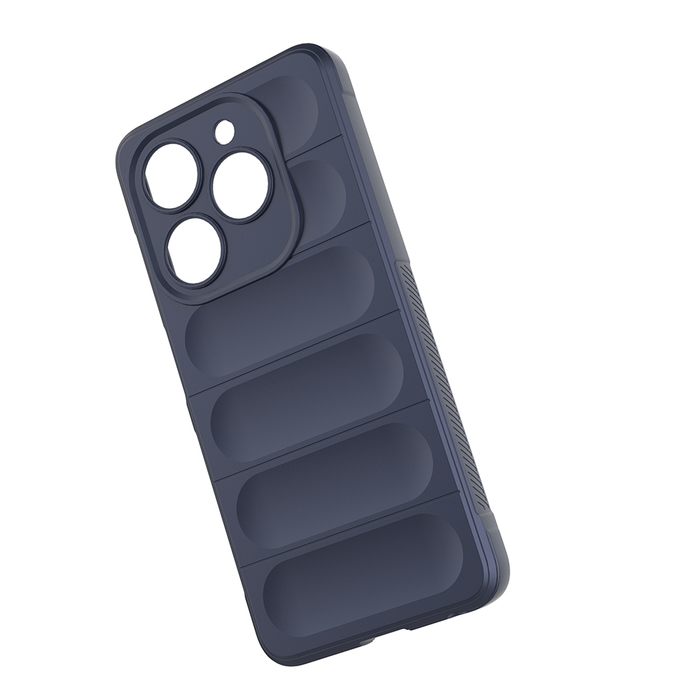 Tecno Spark 20 Uyumlu Kılıf Esnek TPU Oyuklu Arka Yüzey Tasarımlı Zore Etnik Silikon Kapak - 11