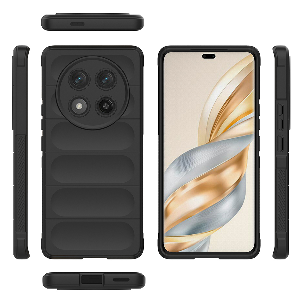 Honor Magic  7 Lite Kılıf Esnek TPU Oyuklu Arka Yüzey Tasarımlı Zore Etnik Silikon Kapak - 2
