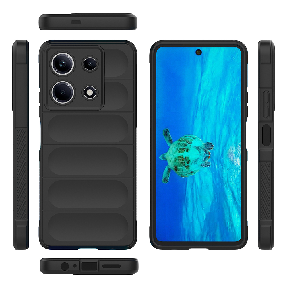 Infinix Note 30 4G Uyumlu Kılıf Esnek TPU Oyuklu Arka Yüzey Tasarımlı Zore Etnik Silikon Kapak - 16