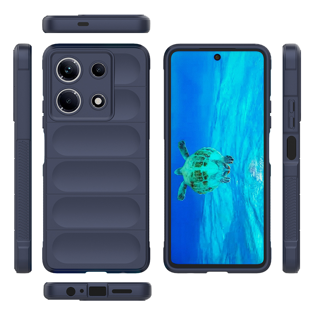 Infinix Note 30 4G Uyumlu Kılıf Esnek TPU Oyuklu Arka Yüzey Tasarımlı Zore Etnik Silikon Kapak - 18
