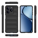 Realme C61 Uyumlu Kılıf Esnek TPU Oyuklu Arka Yüzey Tasarımlı Zore Etnik Silikon Kapak - 1