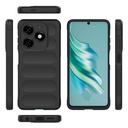 Tecno Spark 20C Uyumlu Kılıf Esnek TPU Oyuklu Arka Yüzey Tasarımlı Zore Etnik Silikon Kapak - 24