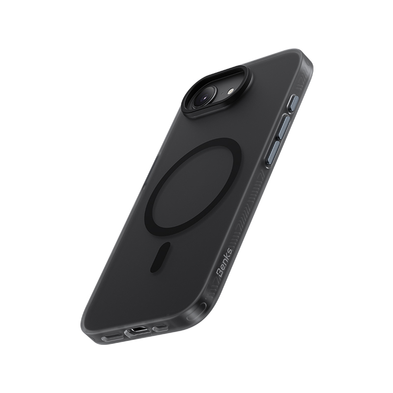 Apple iPhone 16E Uyumlu Kılıf M-safe Şarj Özellikli Benks Lucid Armor Kapak - 2