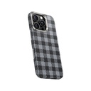 Apple iPhone 16 Pro Max Uyumlu Kılıf M-safe Şarj Özellikli Ekose Tasarımlı Benks ArmorVichy Kevlar Kapak - 2
