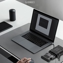 Lenyes LCR01 Type-C Kablolu Su Geçirmez Çoklu Kart Depolama ve Okuyucu Kutusu 10 Gbps - 3