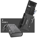 Lenyes LCR02 Type-C Kablolu Su Geçirmez Çoklu Kart Depolama ve Okuyucu Kutusu 10 Gbps - 1