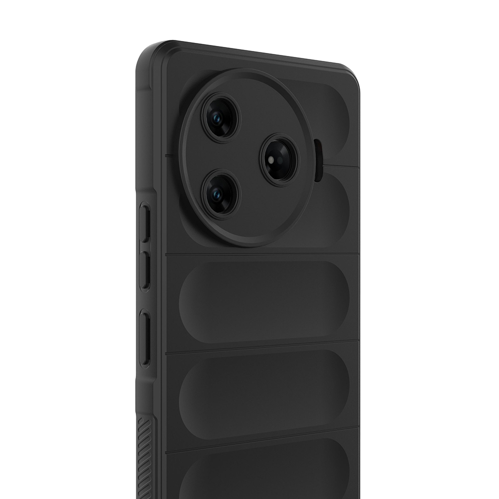 Tecno Spark 30 Pro Uyumlu Kılıf Esnek TPU Oyuklu Arka Yüzey Tasarımlı Zore Etnik Silikon Kapak - 18