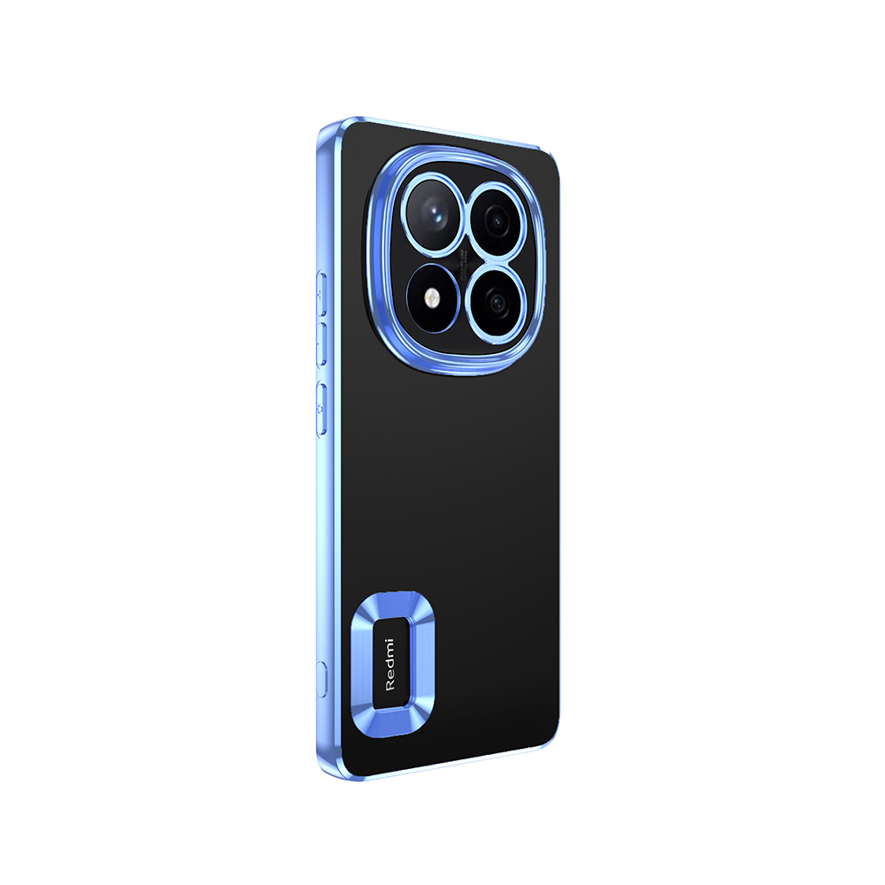 Xiaomi Poco X7 Uyumlu Kılıf Kamera Korumalı Logo Gösteren Zore Omega Kapak - 3