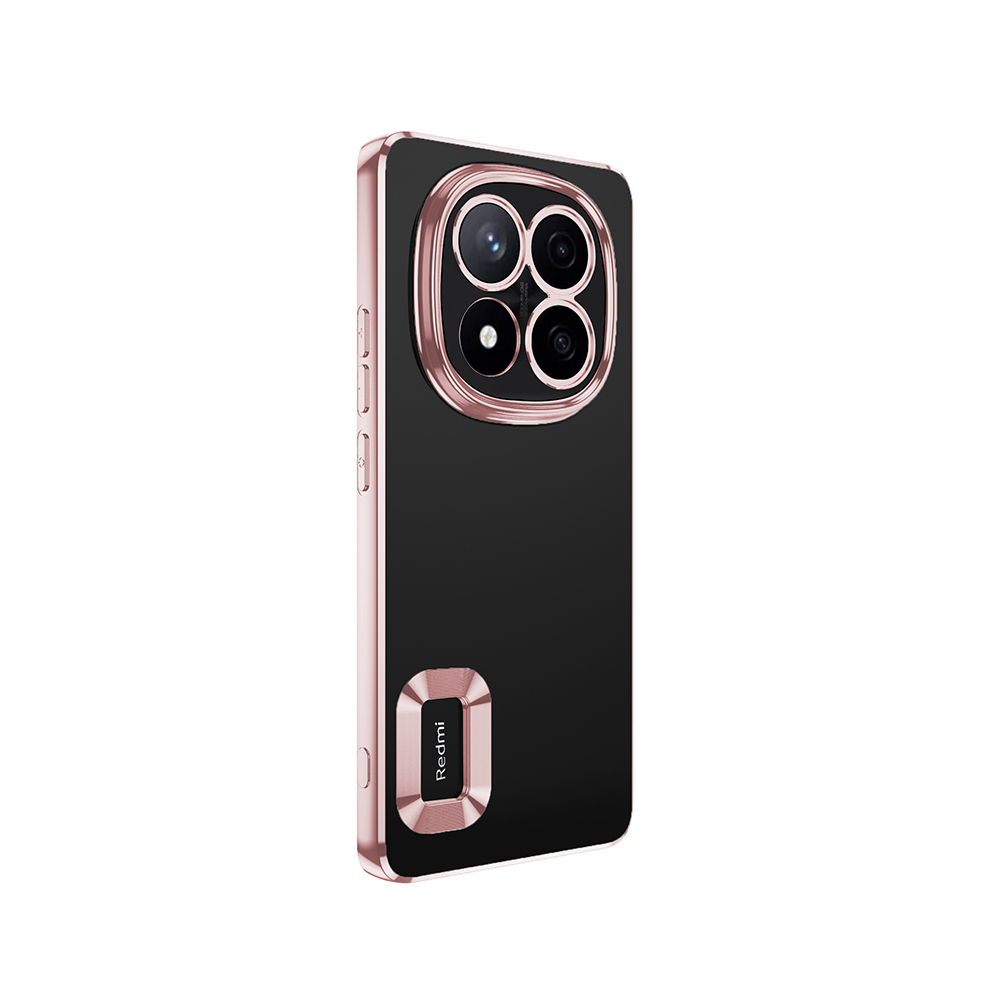 Xiaomi Poco X7 Uyumlu Kılıf Kamera Korumalı Logo Gösteren Zore Omega Kapak - 6