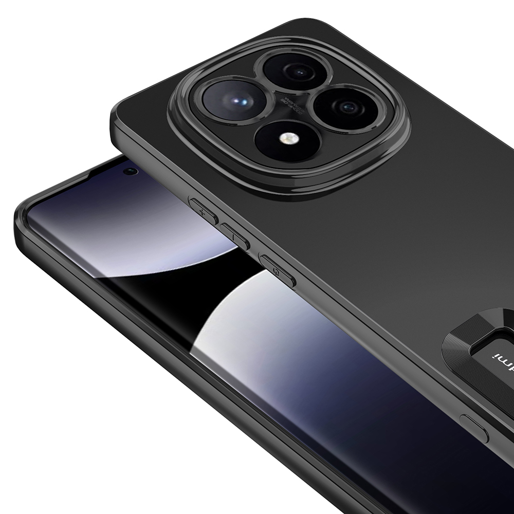 Xiaomi Poco X7 Uyumlu Kılıf Kamera Korumalı Logo Gösteren Zore Omega Kapak - 13