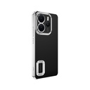Xiaomi Redmi Note 14 4G Uyumlu Kılıf Kamera Korumalı Logo Gösteren Zore Omega Kapak - 8