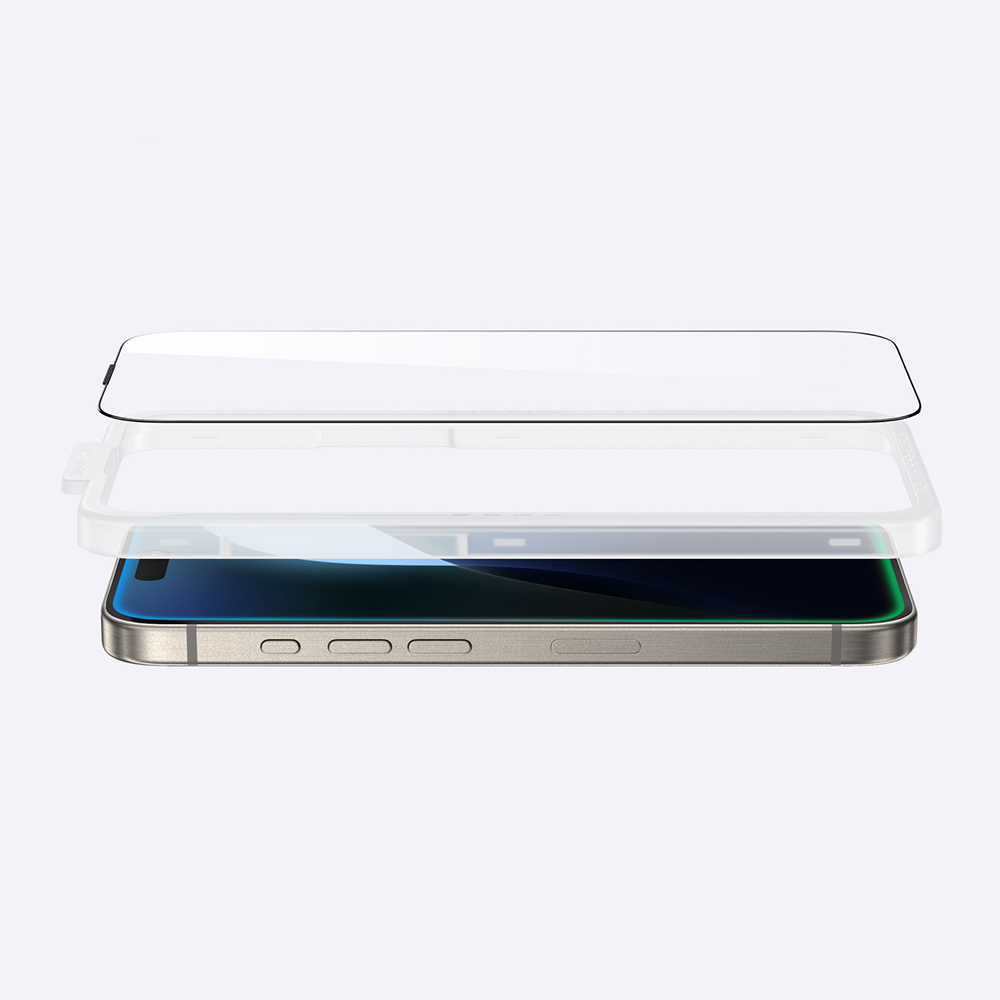 Apple iPhone 16 Plus Uyumlu Amazingthing Titan Parmak İzi Bırakmayan Temperli Cam Ekran Koruyucu - 10