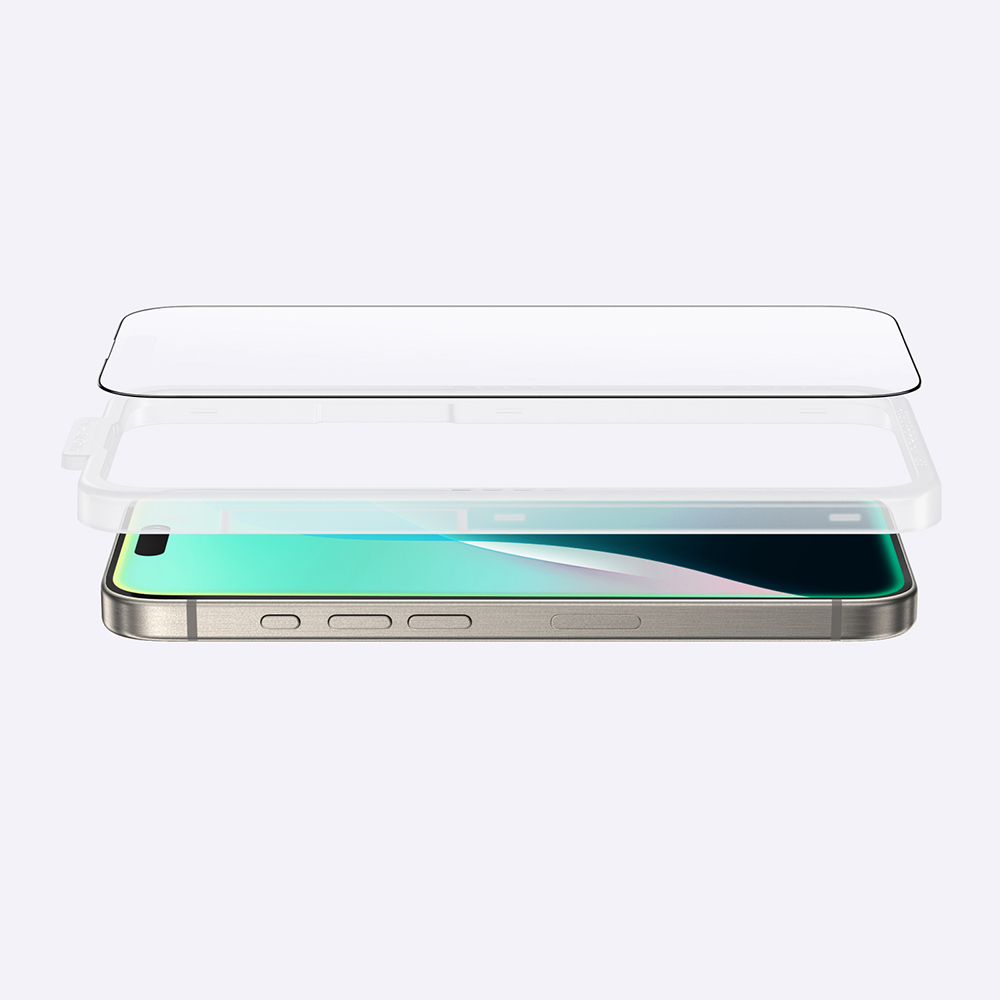 Apple iPhone 16 Uyumlu Amazingthing Radix Mat Parmak İzi Bırakmayan Temperli Cam Ekran Koruyucu - 8