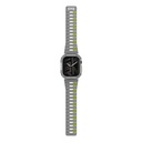 Apple Watch Ultra 49mm Uyumlu Skinarma Nightglow Atom TPU Kasa Koruyucu + Gemini Silikon Kordon - 2