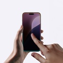 Apple iPhone 16 Uyumlu Amazingthing Titan Privacy Parmak İzi Bırakmayan Temperli Cam Ekran Koruyucu - 8