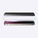 Apple iPhone 16 Uyumlu Amazingthing Titan Privacy Parmak İzi Bırakmayan Temperli Cam Ekran Koruyucu - 9
