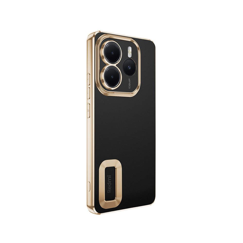 Xiaomi Redmi Note 14 5G Uyumlu Kılıf Kamera Korumalı Logo Gösteren Zore Omega Kapak - 7