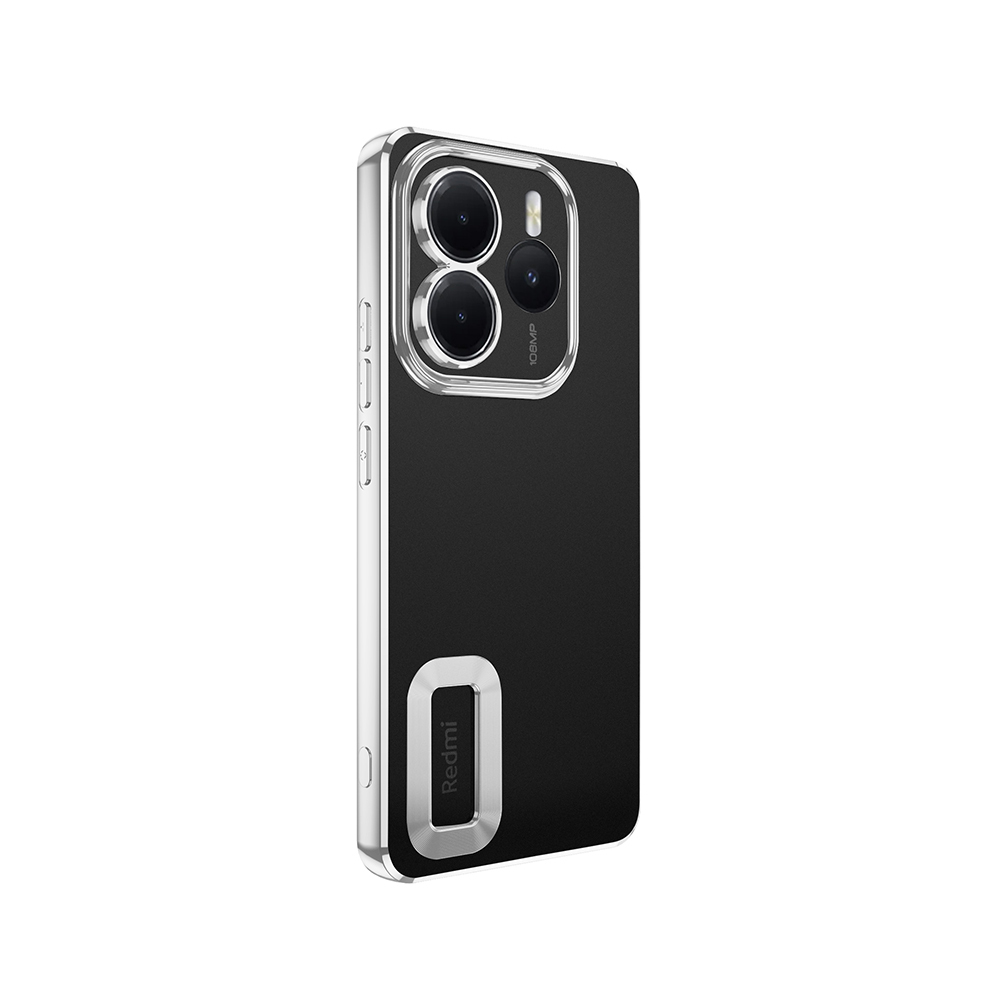 Xiaomi Redmi Note 14 5G Uyumlu Kılıf Kamera Korumalı Logo Gösteren Zore Omega Kapak - 9