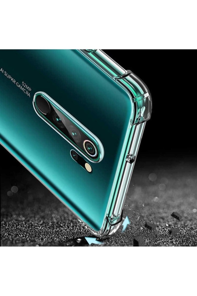 Xiaomi Redmi Note 8 Pro Uyumlu Kılıf Zore Nitro Anti Shock Silikon