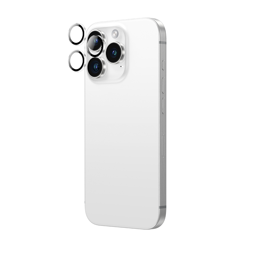 Apple iPhone 16 Pro Max Uyumlu Amazingthing Anti Reflective Kamera Lens Koruyucu + Kolay Uygulama Aparatlı - 6