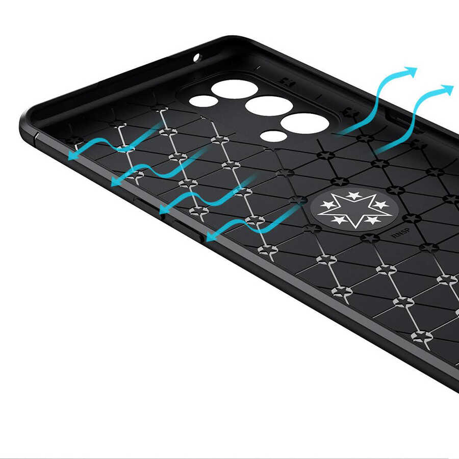 Oppo Reno 5 5G Uyumlu Kılıf Zore Ravel Silikon Kapak - 1