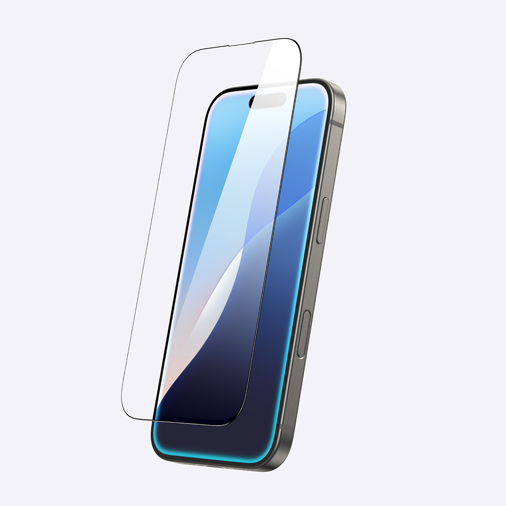 Apple iPhone 16 Pro Uyumlu Amazingthing Radix Parmak İzi Bırakmayan Temperli Cam Ekran Koruyucu - 4