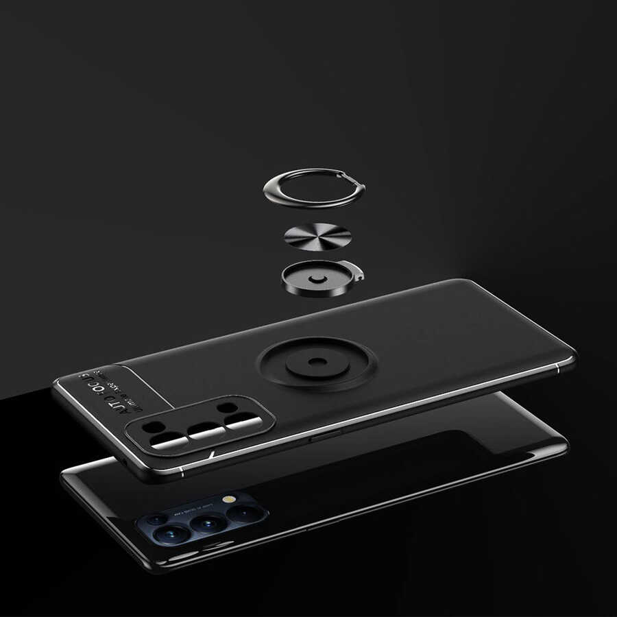 Oppo Reno 5 5G Uyumlu Kılıf Zore Ravel Silikon Kapak - 3