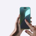 Apple iPhone 16 Pro Uyumlu Amazingthing Titan Mat Parmak İzi Bırakmayan Temperli Cam Ekran Koruyucu - 8