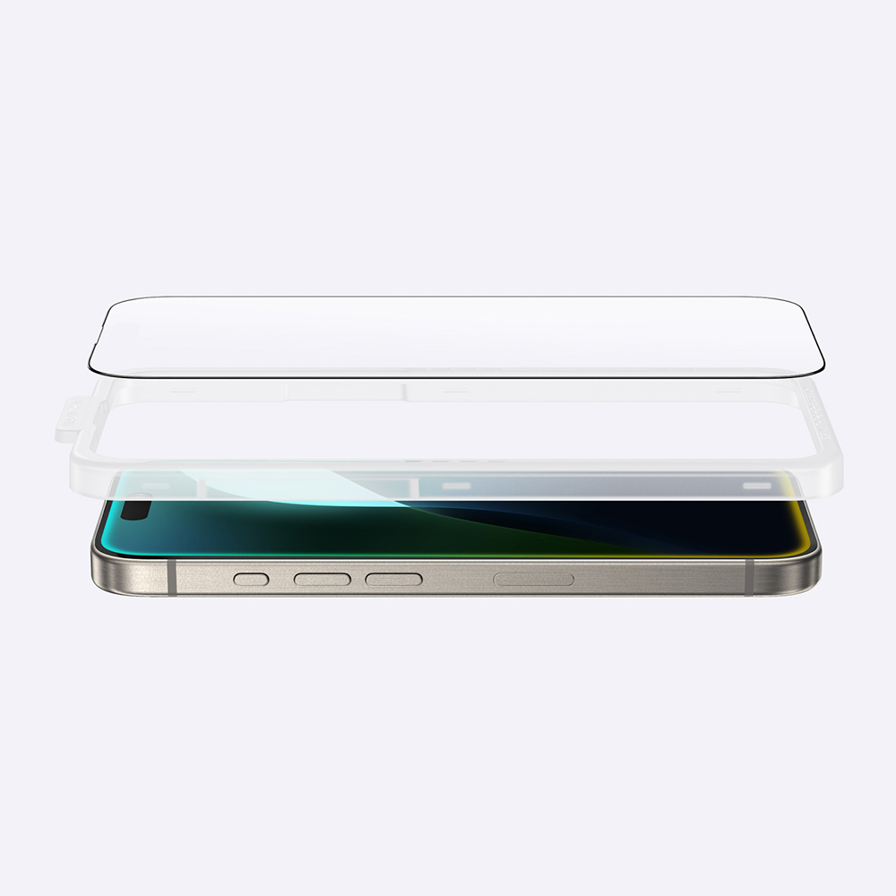 Apple iPhone 16 Pro Uyumlu Amazingthing Titan Mat Parmak İzi Bırakmayan Temperli Cam Ekran Koruyucu - 9