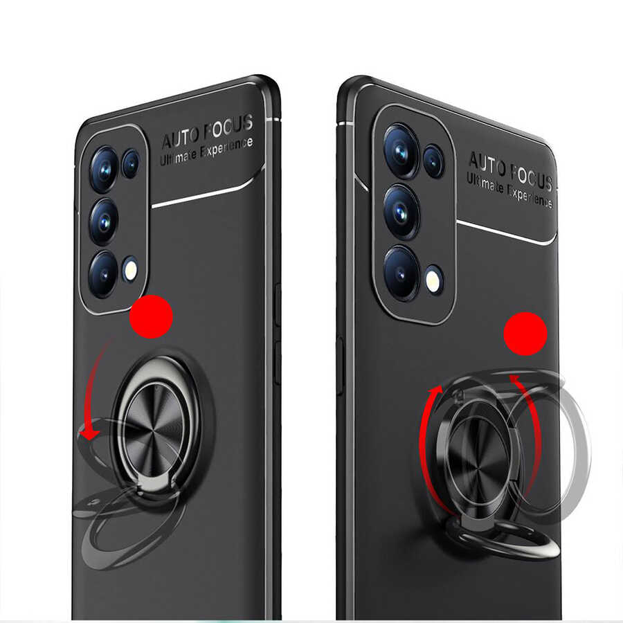 Oppo Reno 5 5G Uyumlu Kılıf Zore Ravel Silikon Kapak - 4