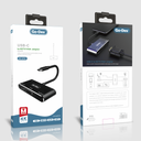 Go Des GD-8761 Usb-C To HDTV-VGA Adaptör - 1