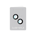 Apple iPhone 15 Plus Uyumlu CaseWorld Alloy Serisi Oleofobik Anti Reflective Kamera Lens Koruyucu - 3