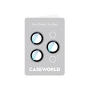 Apple iPhone 14 Pro Max Uyumlu CaseWorld Alloy Serisi Oleofobik Anti Reflective Kamera Lens Koruyucu - 3