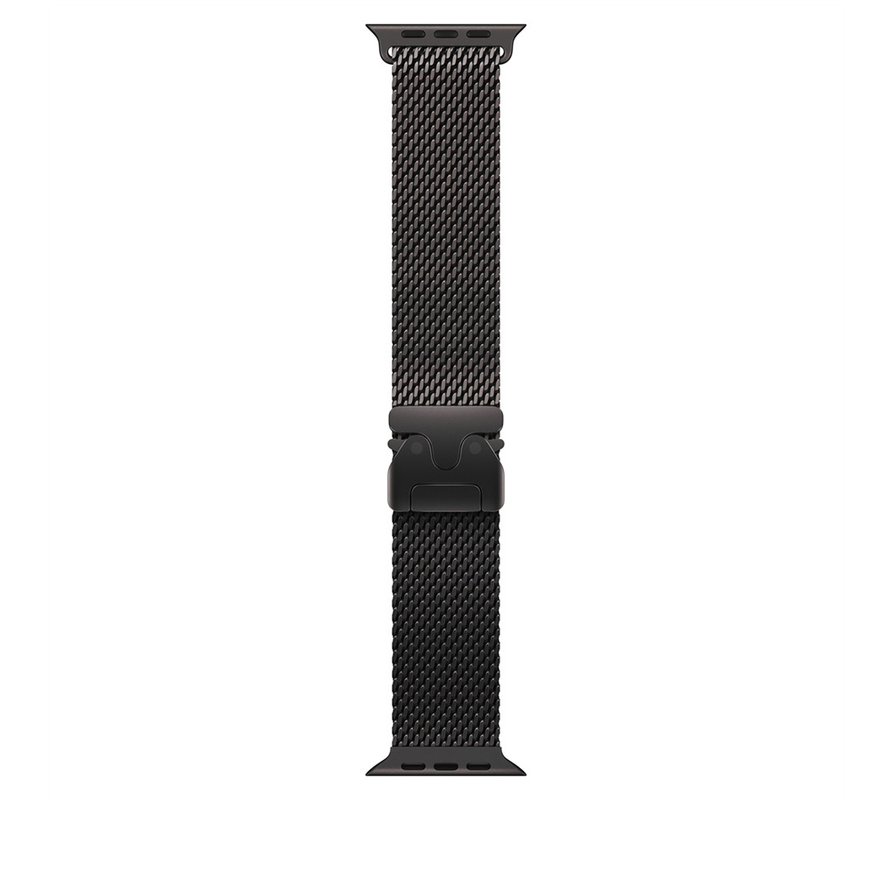 Apple Watch 44mm Uyumlu Zore KRD-100 Titanyum Hasır Kordon - 1