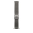 Apple Watch 44mm Uyumlu Zore KRD-100 Titanyum Hasır Kordon - 2