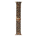 Apple Watch 40mm Uyumlu Zore KRD-01 Leopar Desenli Metal Kordon - 1