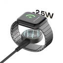 Lenyes PW316 Akıllı Saat Mini Wireless Magnetik Şarj Aleti 2.5W - 3