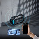 Lenyes S233 Ritme Duyarlı RGB Işıklı Taşınabilir Su Geçirmez TWS Bluetooth Hoparlör - 5