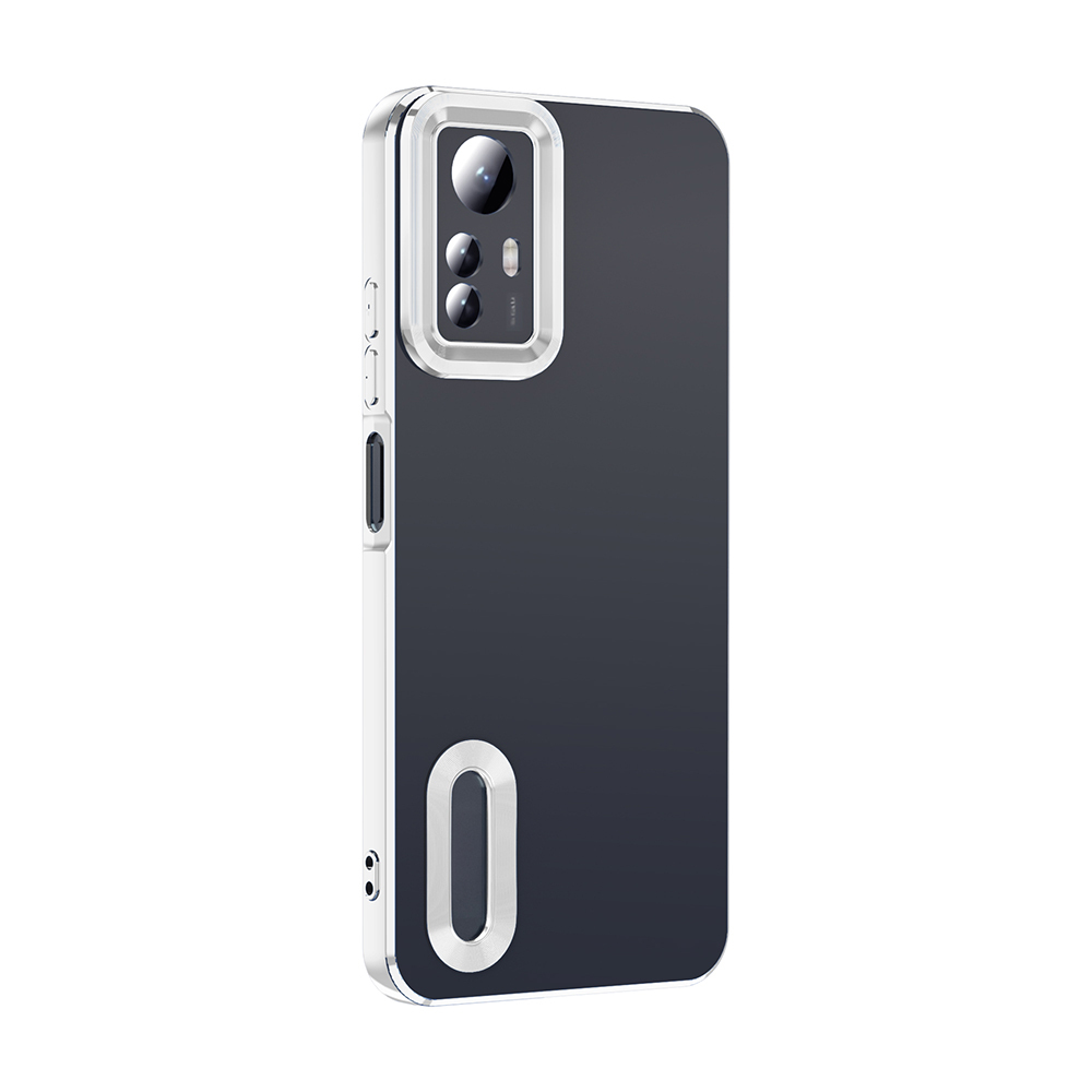 Xiaomi Redmi Note 12S Uyumlu Kılıf Kamera Korumalı Logo Gösteren Zore Omega Kapak - 2